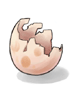 Tiny Egg Shell big