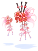 Costume Full Bloom Hairpin big