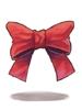 Costume Red Tailed Ribbon big