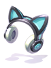 Costume Cyber Cat Ear Headphones big