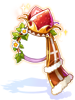 Costume Strawberry Prince Crown big