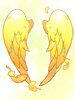 Golden Angel Wing big