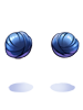 Costume Hair Buns (Blue) big ragnarok online