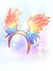 Costume Rainbow Wings big