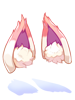 Costume White Fox Ears big ragnarok online
