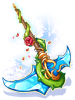 C Half Blood Princess Scythe big ragnarok online