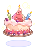 Poring Cake Hat big